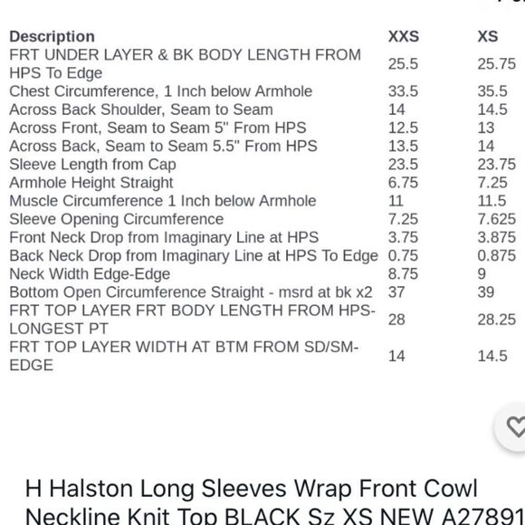 H by Halston Gray Wrap Front Cowl Neck Knit Top - Picture 5 of 7